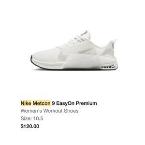 Nike Metcon 9 EasyOn Premium Size 10.5